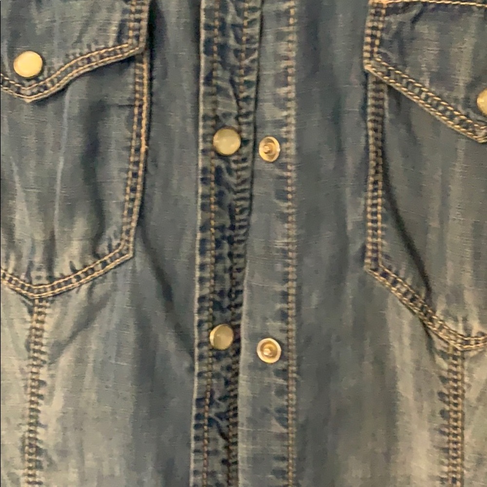 Denim button down - Picture 2 of 2